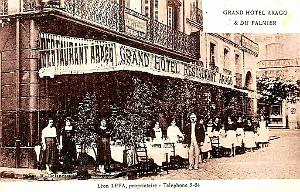 ALGER - RUE ARAGO - BOULEVARD CARNOT - GRAND HOTEL-RESTAURANT ARAGO